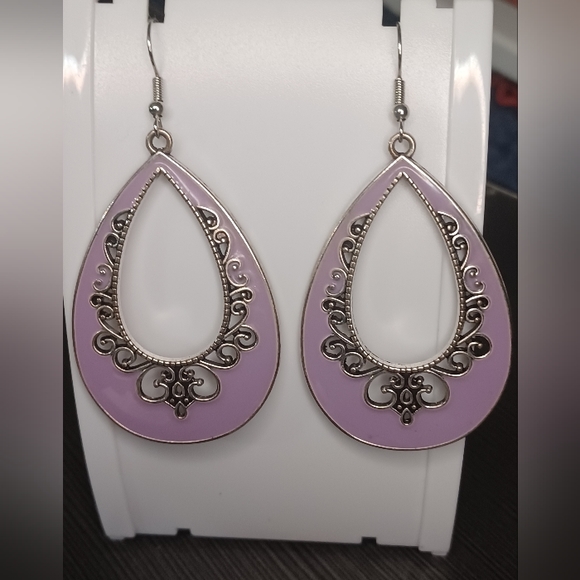 2 new pairs of Paparazzi teardrop dangle earrings - Picture 7 of 7